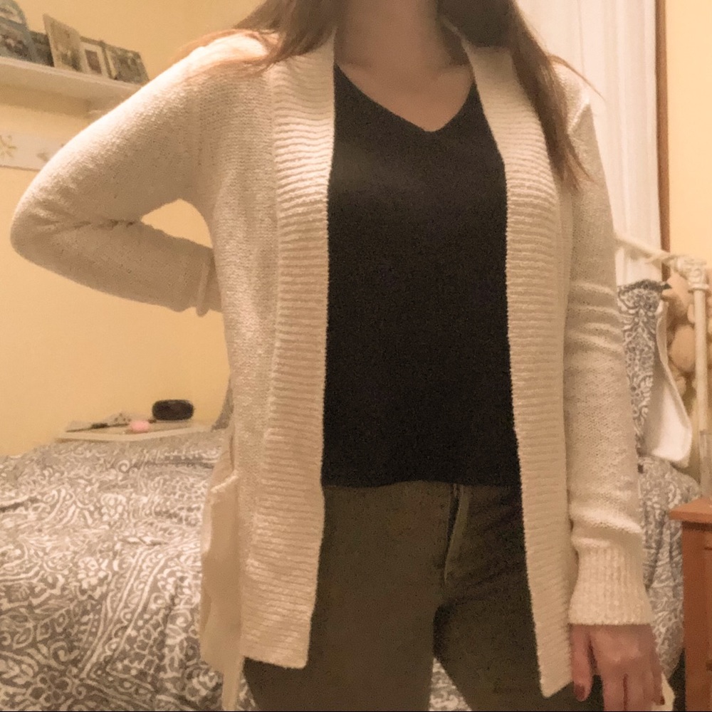 LOFT White Sweater